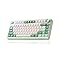 LEOBOG x Aula F75 Gaming Keyboard, 75% Wireless Keyboards RGB Backlit with Knob, Tri-Mode Hot Swappable Mechanical Keyboard for PC Gamer - Green