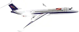 Avião de Brinquedo com Som e Luz 38cm - Brinquedo Realista