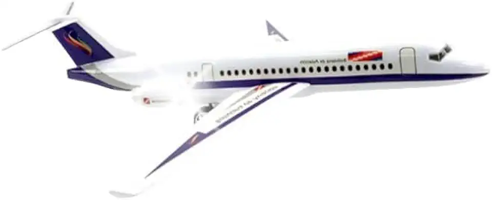 Avião de Brinquedo com Som e Luz 38cm - Brinquedo Realista