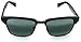 Maui Jim KAWIKA Unisex Polarized Sunglasses (Black Gloss with Antique Pewter Frame,...