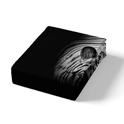 Parure de lit tigre et léopard avec impression HD en microfibre de literie supérieure - 6