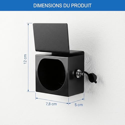 Support mural Type 2 premium pour câble de recharge : rangement robuste et sécurisé pour Wallbox - 6