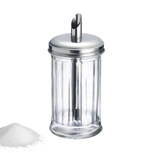 Westmark Zuckerdosierer, Fassungsvermögen: 300 ml, Glas/Rostfreier Edelstahl, New York,...