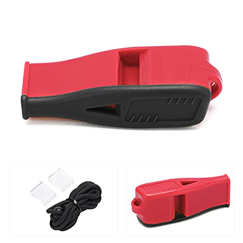 Silbato profesional para árbitros Sonew ABS Rojo Negro miniatura 4