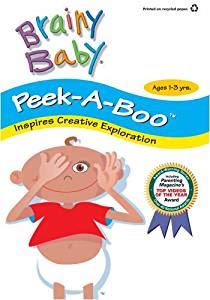 Brainy Baby Peek a Boo: Inspiring Creative Exploration Infant Brain Development DVD Classic Edition