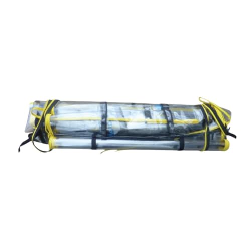 Cubierta transparente para miniexcavadoras Milageto 57x52x52 pulgadas toldo contra la lluvia