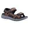 Hush Puppies Men's Castro Sandal Sport, Brown, 10 UK #2