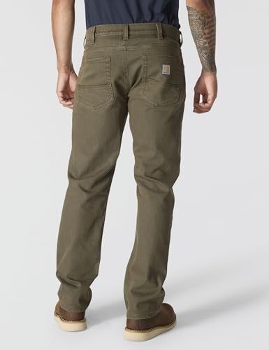 Carhartt Men's Relaxed Straight Rugged Flex Dyed Jean2