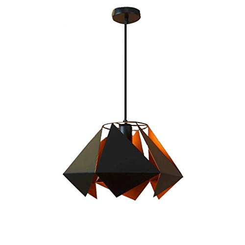 CHENGYI L¨¢mpara decorativa creativa Hierro Restaurante Bar Estudios Iluminaci¨®n retro industrial E27 No Bulb