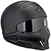 Scorpion NC Casco per Moto, Hombre, Negro, M