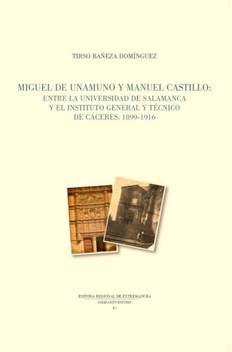 Portada de Miguel de unamuno y manuel castillo