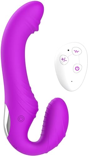Vibrateurs Pour Couple Double Tete Godemiché Masseur portable,10 fréquences de vibration et modes,chargement magnétique USB,silicone 100% étanche