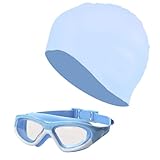 Anti-Fuite & Confort：Bord d’étanchéité dense et sangle élastique assurent un effet anti-fuite et un ajustement confortable – empêche l’eau de pénétrer et s’adapte bien à la tête des adolescents (6-16 ans). Respecte les exigences de lunette piscine enfant pour un port prolongé.​