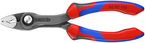 Alicates TwinGrip KNIPEX 82 02 150 de 6 pulgadas con diseño compacto para tornillos rebeldes 2