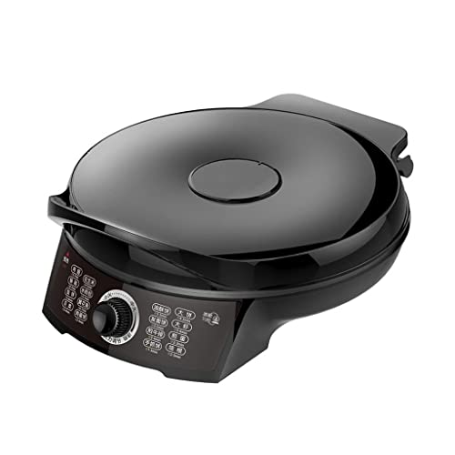 asdchZen Sartén Eléctrica para Hornear con Calefacción De Doble Cara, Antiadherente, para Hacer Panqueques, Máquina para Freír Y Hornear Filetes De Carne