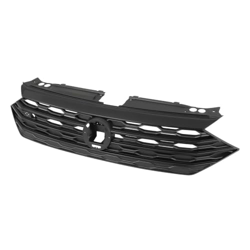 Calandre avant pour VW Jetta 2019-2021 grilles de course noires finition origine 17A853653E