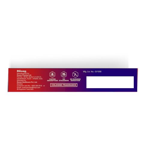 Image of Rusan BIORAN Diclofenac Gel 15g - Quick Absorbing Pain Relief Gel | Knee, Back, Joint & Muscle Pain