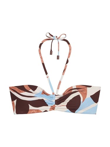 Haut de bikini triangle Marc O Polo Breezy Leaf pour femme en maille stretch