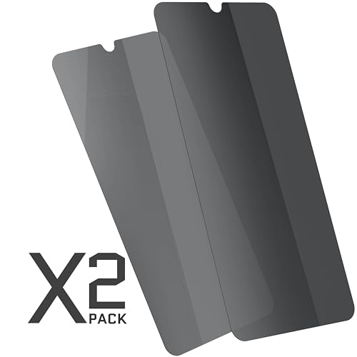 Image of Ghostek 2 Pack Screen Protector for Galaxy A15, Full Coverage Tempered Glass Film, 9H Hardness, Easy Installation, Case Friendly Glass Protector for Samsung Galaxy A15 5G (6.5-Inch, Privacy)