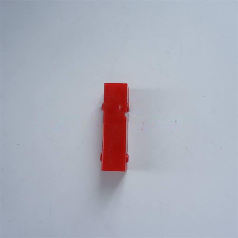 10PCS Elevator Guide Shoe Insert Length 100mm Groove Width 10mm RED 100x10