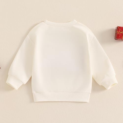 Toddler Boy Girl Christmas Outfit Christmas Cookie Tester Print Sweatshirt Xmas Snowman Sweater Shirt Fall Clothes3