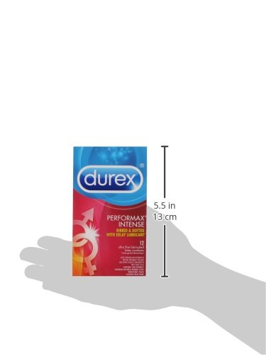 Durex Performax Intense Ribbed and Dotted with Delay Lubricant Premium  Condom, 12 Count in Manama, Bahrain | Bolo