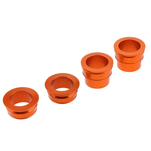 Espaçadores de cubo de roda dianteira dianteira de alumínio tipo lingote Homyl CNC para XCF XCW EXC
