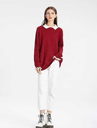 Review: Minibee Women’s Collar Knitted Sweater Cozy Chic Must-Have