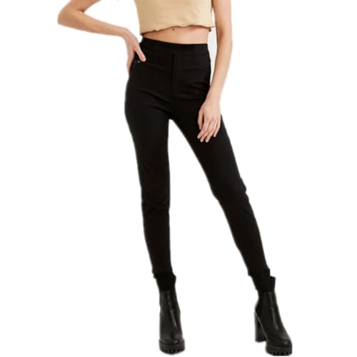 AIDAYOU Lightweight Stretchy Skinny Jeans Jeggings Comfy & Breathable - Elastic Waist Tummy Control Spring Summer