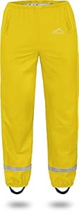 Normani Regenhose 2-Wege-Stretch Unisex Gelb XXL