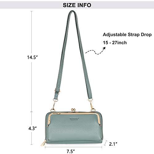 Image of Montana West Crossbody Cell Phone Purse for Women RFID Blocking Cellphone Wallet