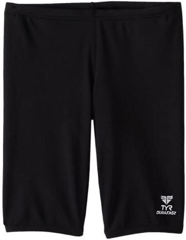 BOYS' DURAFAST ONE JAMMER SWIMSUIT, 22, Navy - Image 4