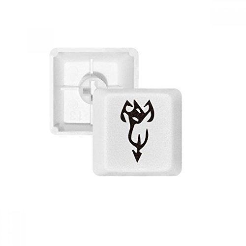 Keycaps PBT Chinois Xie R4 pour Clavier Mécanique OEM Blanc
