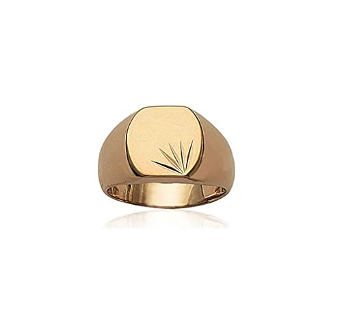 Chevalière feuille plaqué or 18 carats pour femme bague de prestige chic
