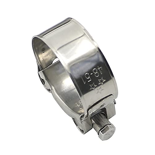 Motorrad Auspuffschelle 51MM Slip On Mittelschalldämpfer Rohr Moto Für Yamaha FZS 600 Fazer 1998-2003 Für Ho.nda CB1300 03-13