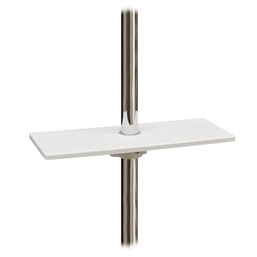 Waterful T190229 Mensola Universale per Asta Doccia, Portasapone,...