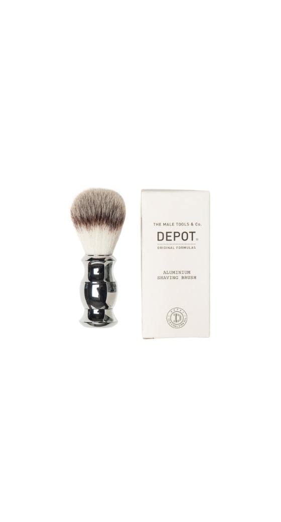 Depot Aluminium Shaving Brush