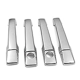 4. Farbe: Wie im Bild Chrom-Seitentürgriffabdeckungen, passend for Mercedes, passend for Benz 85–95, passend for W124, passend for E, passend for Klasse 83–93, W201, passend for C, passend for Klasse, passend for E420, 260