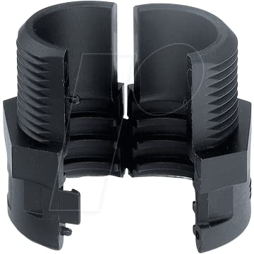 Raccords de tuyau SILVYN SPLIT COV 37 PG 29 BK en lot de 25 pièces pour gaines fendues
