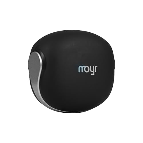 Image of moyr Vibe Wireless Earbuds, 56 Hrs+ Playtime, Dual Mic for HD Calls, Smart Touch Control, ANC+ENC Technology, Supports AAC /SBC, Stable and Comfortable Wear (Black)