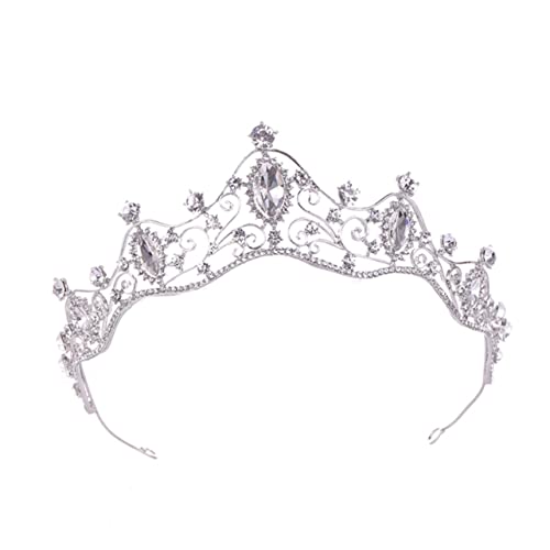 VALICLUD 1 Pièce Couronne Décorative pour Filles Diadème Élégant pour Performances Accessoire de Fête