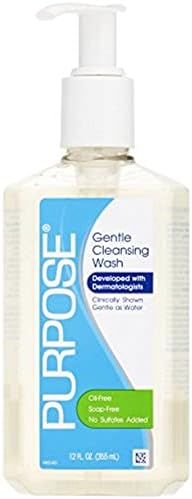 Purpose Gentle Cleansing Wash, 12-Ounce Pump Bottles (Pack of 2)