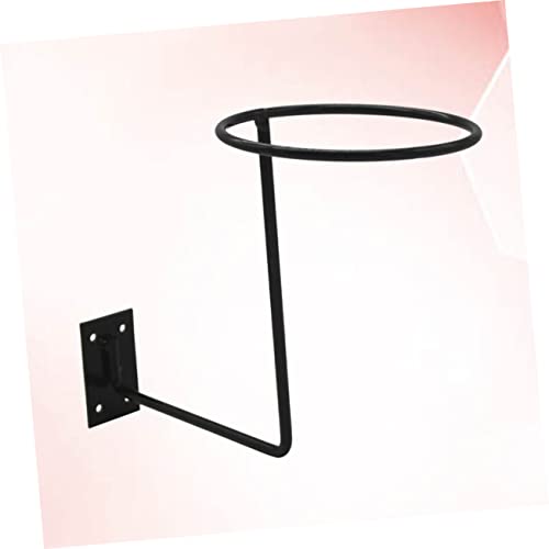 Estante de exhibición de casco para decoración de sala de estar Ciieeo negro 5