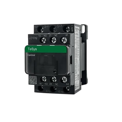 Contacteur AC 110V pour armoire électrique industrielle et rail DIN LC1D12