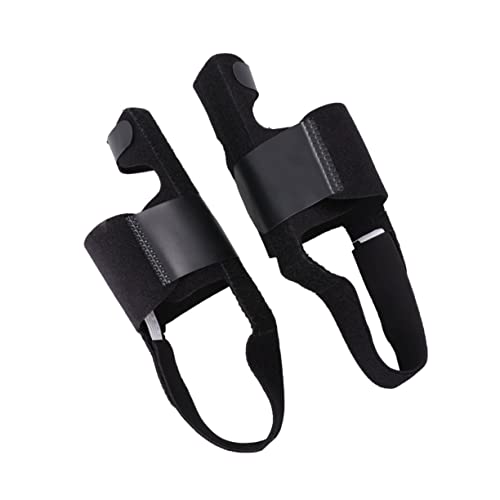 Gogogmee Bunion Brace for Big Bunion Splint Cushions Separator Hallux Foot Brace Black