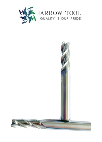Image of 1 /4 inch Carbide Roughing End Mill for Aluminium - HRC50-3 Flute - 1 /4 * 1 /4 * 3 /4 Shk Dia, 2 inchOal