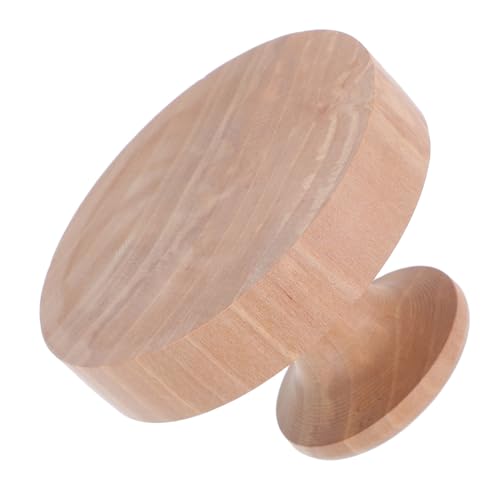 Healifty Traditional Tortilla Maker Wood Dough Presser Hamburger Bun Meat Press Easy Cleaning