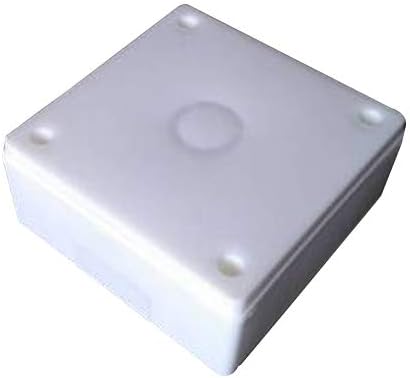 Eshiled PVC Box for CCTV Camera Mounting (White) - Pack of 5