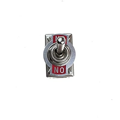 IndusTec Double Pole Double Throw 2 Position Latching Maintained 6 Pin Toggle Switch 20 Amps at 120 VAC