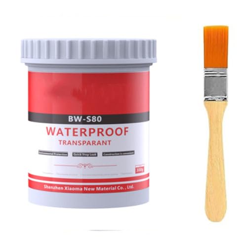 2024 New Upgrade Transparent Waterproof Sealant,Super Invisible Waterproof Glue Anti-Leakage Agent for Wall Roof Roofing Indoors Outdoors,No Trace Leak Repair Tool (300g)